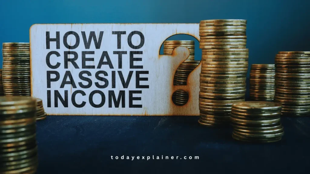 How To Create Passive Income