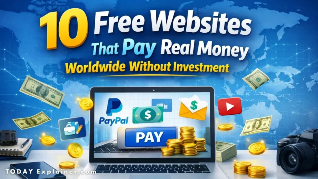 10 Free Websites That Pay Real Money Worldwide Without Investment | Earn Online