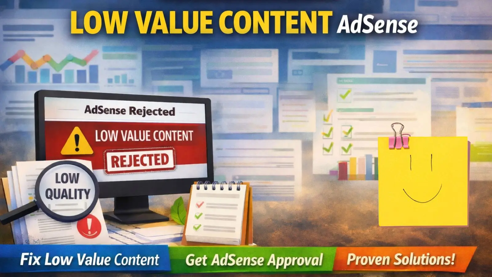 How to Fix Low Value Content AdSense