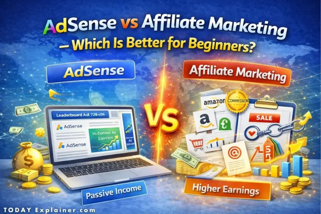 AdSense vs Affiliate Marketing | Which Is Better for Beginners