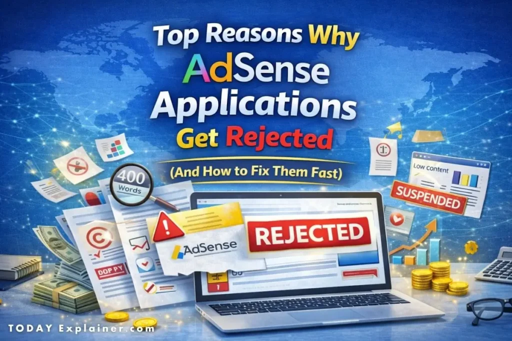 Top Reasons Why AdSense Applications Get Rejected And How to Fix Them