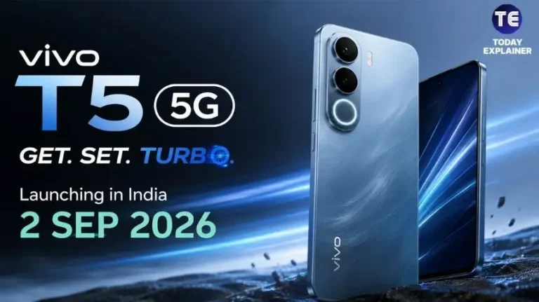 Vivo T5 5G smartphone teaser image ahead of its India launch