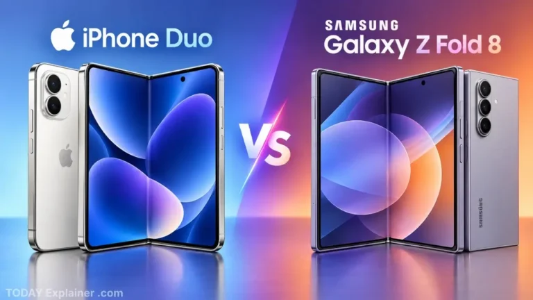 iPhone Duo vs Galaxy Z Fold 8: Full Spec Comparison
