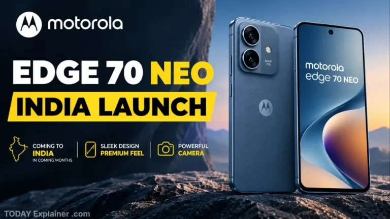Motorola Edge 70 Neo India Launch Confirmed: Price & Specs
