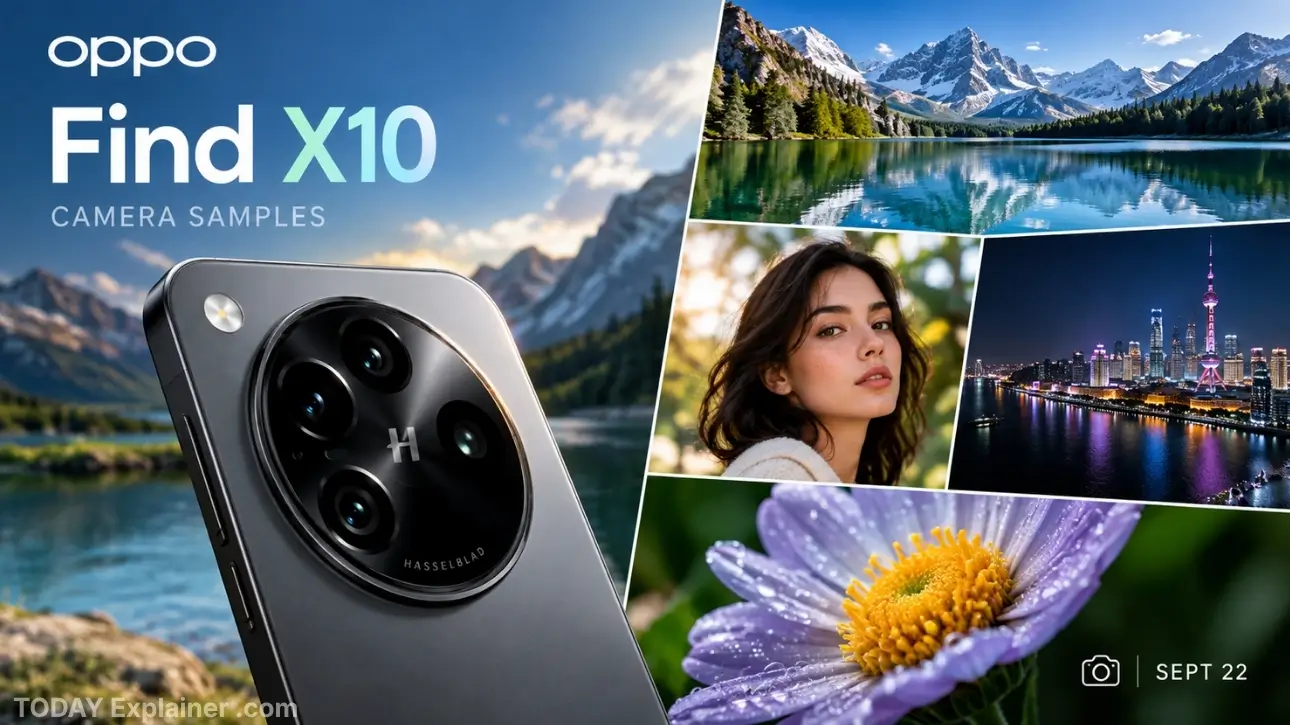 Oppo Find X10 camera sample photo shared ahead of the phone's September 22 launch