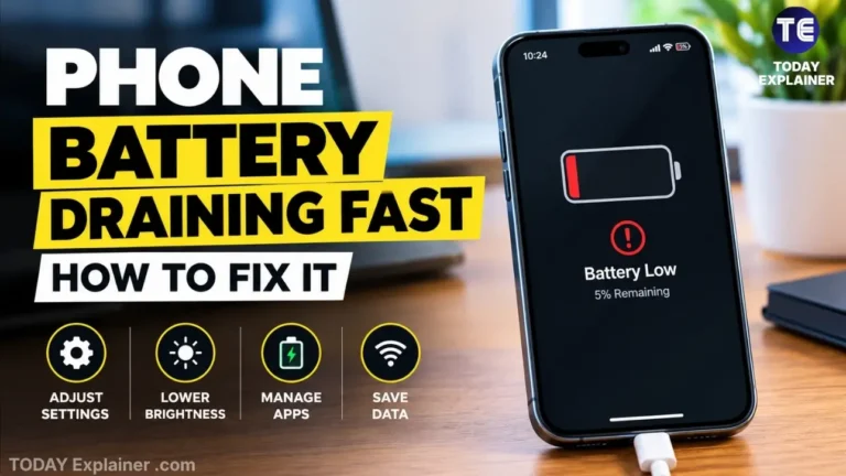 Why Is My Phone Battery Draining Fast? 8 Real Fixes That Work